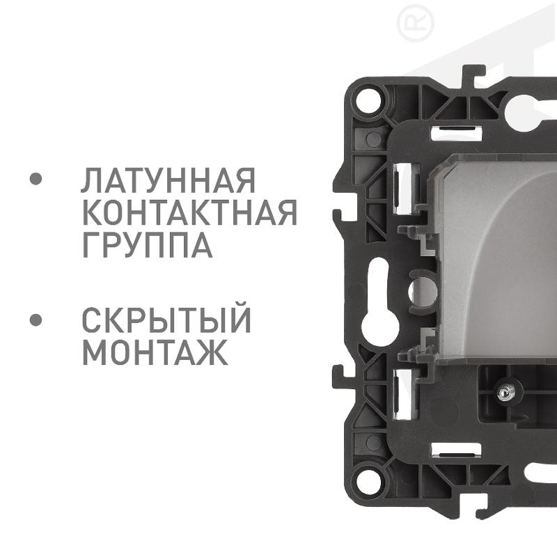 12-6003-13 ЭРА Вывод кабеля, Эра12, бронза — миниатюра 3