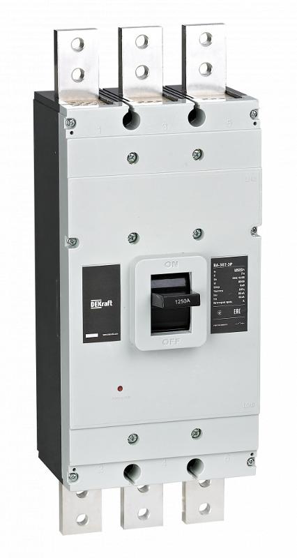Силовой авт. выкл. 3P 1000А 85кА ВА-307 | 22769DEK | DEKraft — DEKraft