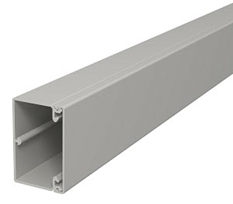 Кабель-канал WDK с крышкой 40x60x2000 мм (высота борта 40 мм, крышка 60 мм) ПВХ коричневый | 6025617 | OBO Bettermann — OBO Bettermann