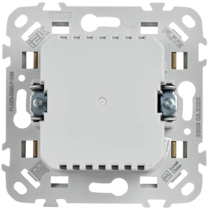 FLITE Светорегулятор проходной TRIAC (для ламп накаливания и галогеновых ламп) 550Вт СС26-5-12-ФлЛ льняной | FI-D23-0550-P-K88 | IEK — миниатюра 3