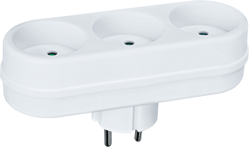 Разветвитель 94 697 NAD-L-3X-WH 3 гн. (в ряд) б/з |94697 |Navigator — Navigator