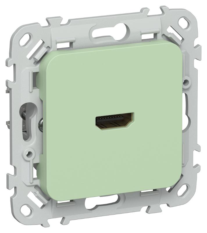 FLITE Розетка HDMI РШДМА-ФлФ фисташковый | FI-H10-K93 | IEK — фото 1 | Sento