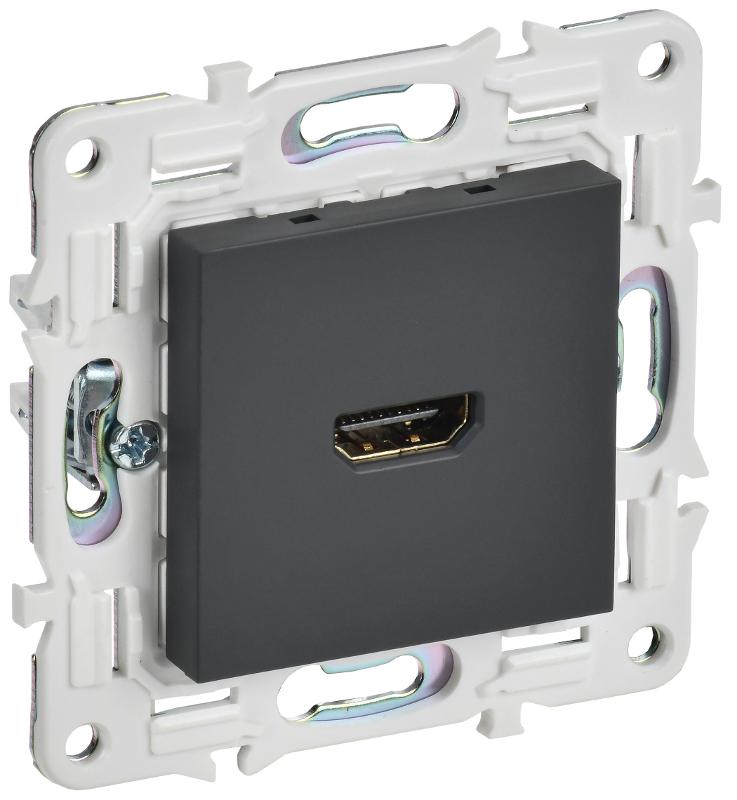 SKANDY Розетка HDMI SK-H01G графит | SK-H10-K53 | IEK — IEK (ИЭК)