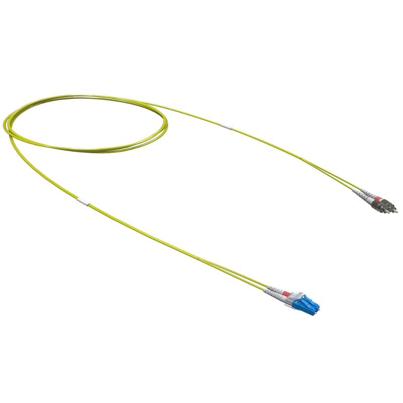 Оптический коммутационный шнур переходной Duplex LC-UPC/FC-UPC, 9/125 OS2, 10 м | RNPC9DFULU10 | DKC — фото 1 | Sento