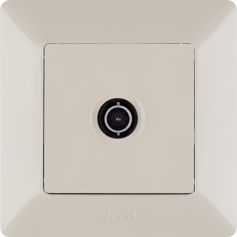 Valena LIFE DIY Сл.кость Розетка TV "звезда" 0-2400 МГц. — миниатюра 3