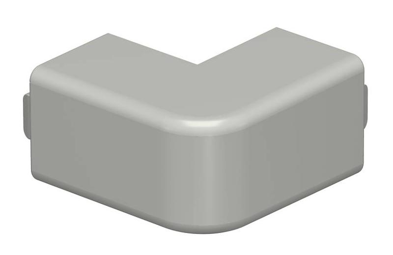 Крышка внешнего угла кабельного канала WDK 20x20 мм (ПВХ,серый) (WDK HA20020GR) | 6158331 | OBO Bettermann — OBO Bettermann