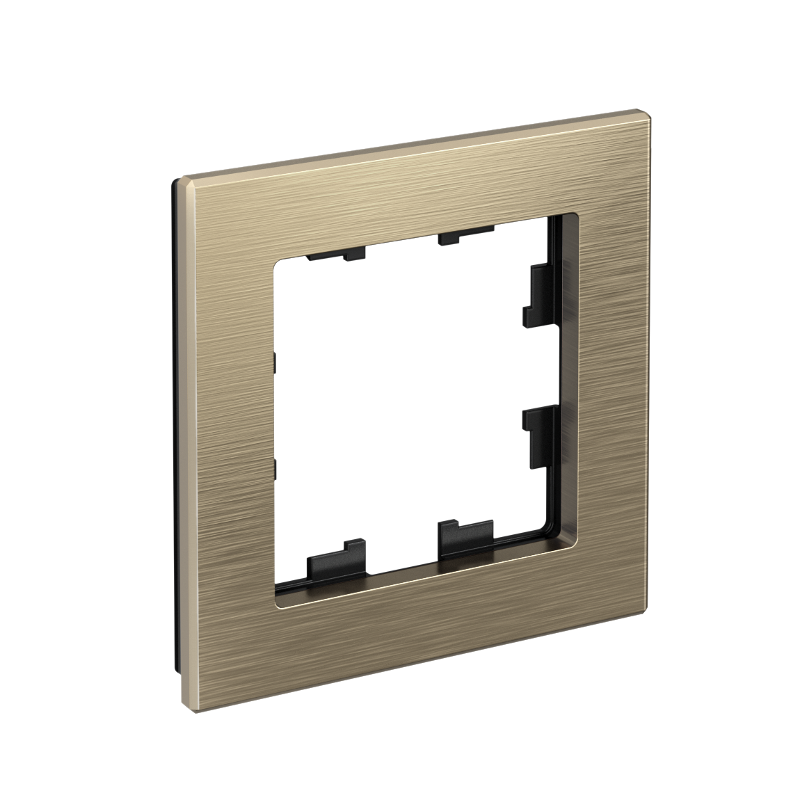 AtlasDesign Nature Металл Латунь Рамка 1-ая |ATN312201| SE — Systeme Electric