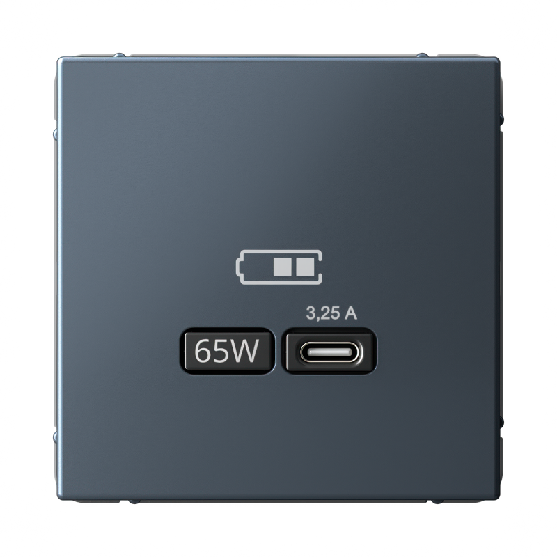 ArtGallery Грифель Розетка USB тип-С 65Вт высокоскор.заряд. QC, PD, механизм | GAL000727 | SE — Systeme Electric