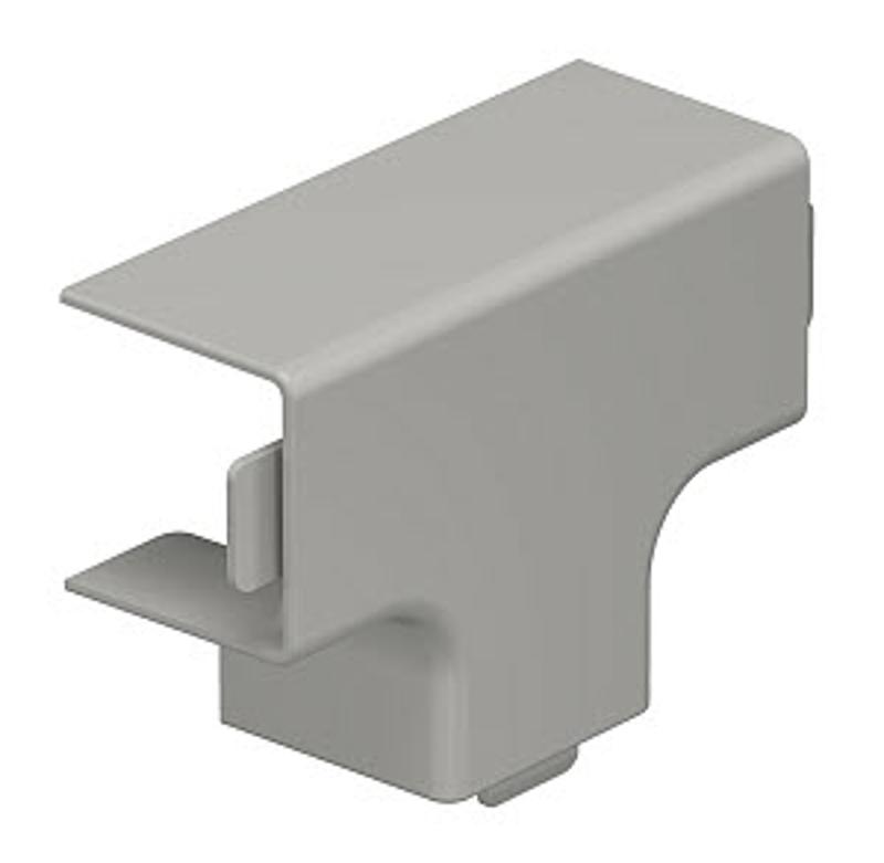 Крышка T-образной секции кабельного канала WDK 25x25 мм (ПВХ,серый) (WDK HT25025GR) | 6158498 | OBO Bettermann — миниатюра 2