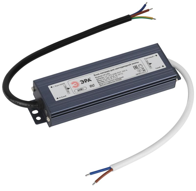 Блок питания  LP-LED 60W-IP67-24V-S | Б0061144 | ЭРА — миниатюра 1