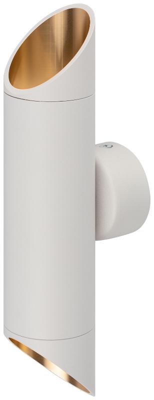 Светильник настенный  WL52 WH/GD 2*GU10 2*12Вт IP20 белый, золото | Б0061200 | ЭРА — миниатюра 4