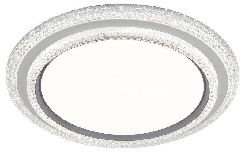 Светильник потолочный светодиодный  SPB-6 Sunny 86W-3K-6,5K-RC WH+GR с ДУ | Б0070185 | ЭРА — ЭРА (Энергия света)