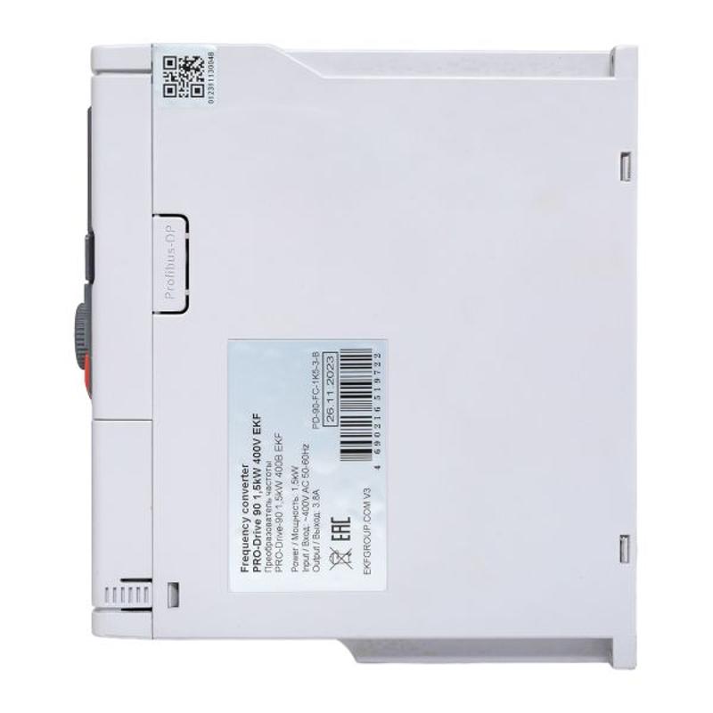 Преобразователь частоты PRO-Drive PD-90-FC-1K5-3-B  | PD-90-FC-1K5-3-B | EKF — миниатюра 47