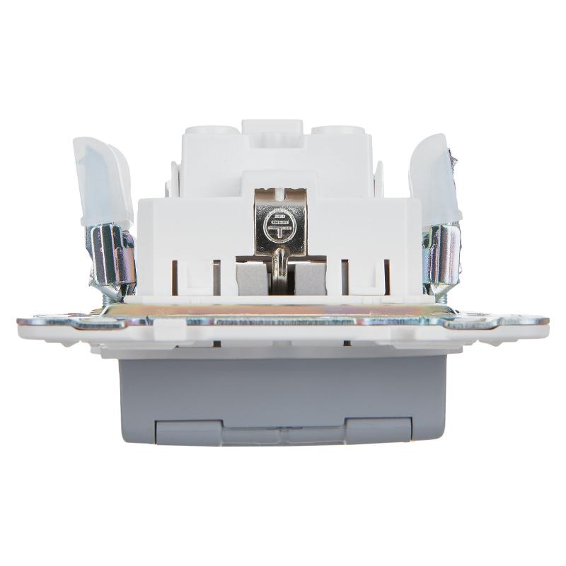 SKANDY Розетка з/к/ш кр. 16А IP44 SK-R11Gr серый | SK-R16-16-44-K03 | IEK — миниатюра 5