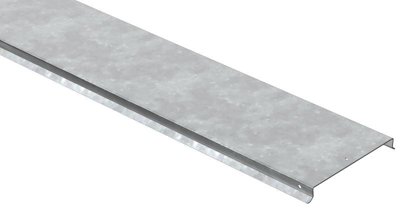Крышка на лоток осн. 200х2000-2,0мм HDZ IEK | CLP1K-200-200-2-M-HDZ | IEK - ( ротация на CLM50D-KL-200-20-20-HDZ ) — фото 1 | Sento