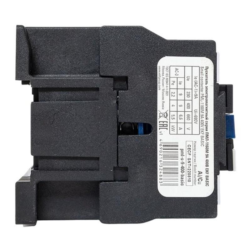Пускатель электромагнитный серии ПМЛ-1160М 9А 400В  Basic | pml-s-9-400-basic | EKF — миниатюра 14