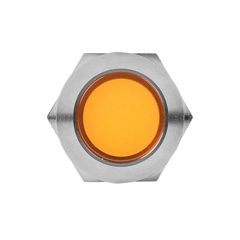 Лампа оранжевая сигнальная S-Pro67 19 мм 24В PROxima | s-pro67-332 | EKF — миниатюра 4