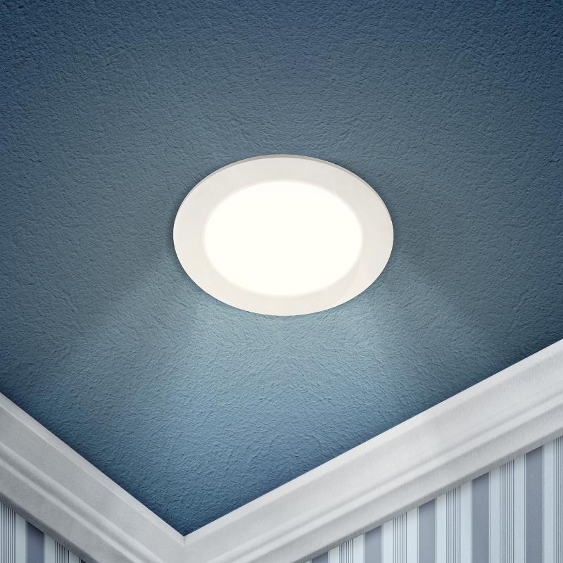 Светильник светодиодный встраиваемый downlight LED 1 9Вт 4000К белый круг | Б0017487 | ЭРА — ЭРА (Энергия света)