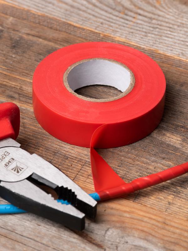 Изолента, класс А (профессиональная), 0.18х19мм, 20 метров, красная EKF Simple | plc-iz-a-r | EKF — миниатюра 4