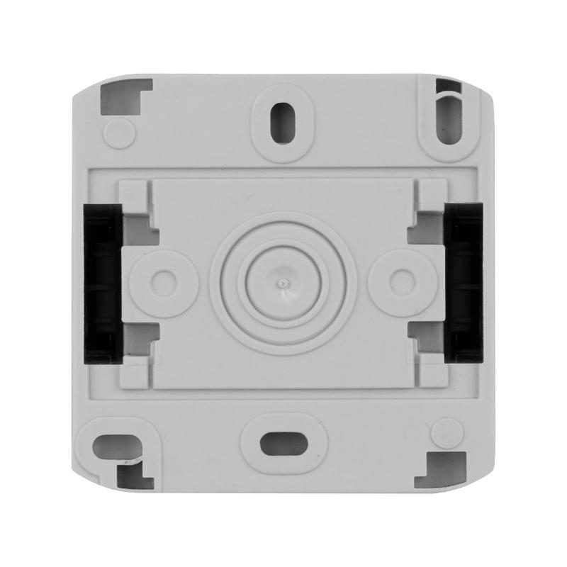 Quteo Серый Розетка с заземлением со шторками IP44 — миниатюра 3