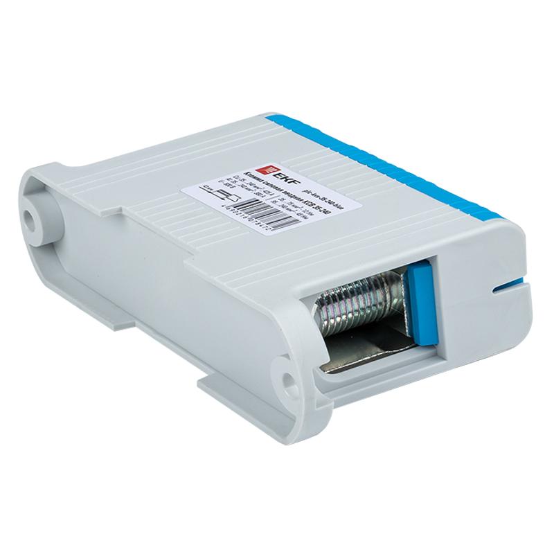 Клемма силовая вводная КСВ 35-240 кв. мм. синяя EKF PROxima | plc-kvs-35-240-blue | EKF — миниатюра 5