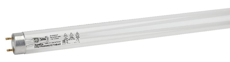 Лампа люминесцентная ультрафиолетовая  UV-С ДБ 30Вт Т8 G13  T8/30W дл волны 253,7 нм без озона | Б0048973 | ЭРА — миниатюра 4