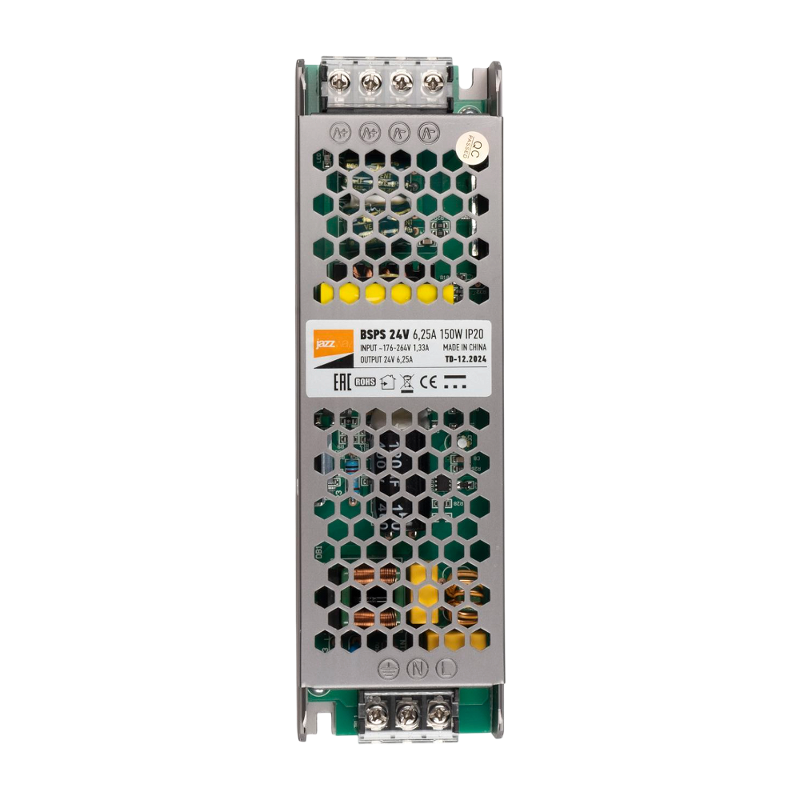 Драйвер для светодиодный ленты BSPS 24V 6,25A=150W IP20 | .5015593 | Jazzway — Jazzway