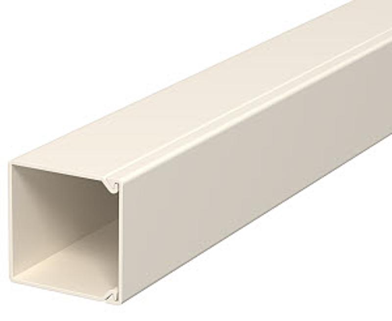 Мини-канал WDK с крышкой 25x25x2000 мм (высота борта 26 мм, крышка 25 мм) ПВХ кремовый RAL 9001 | 6026427 | OBO Bettermann — OBO Bettermann