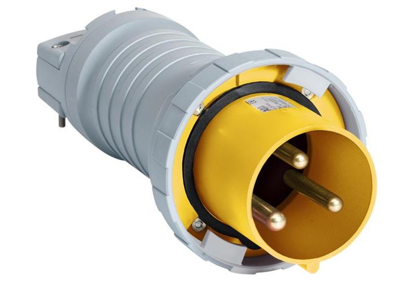 Вилка кабельная 263P4W, 63А, 2P+E, IP67, 4ч | 2CMA166774R1000 | ABB — ABB