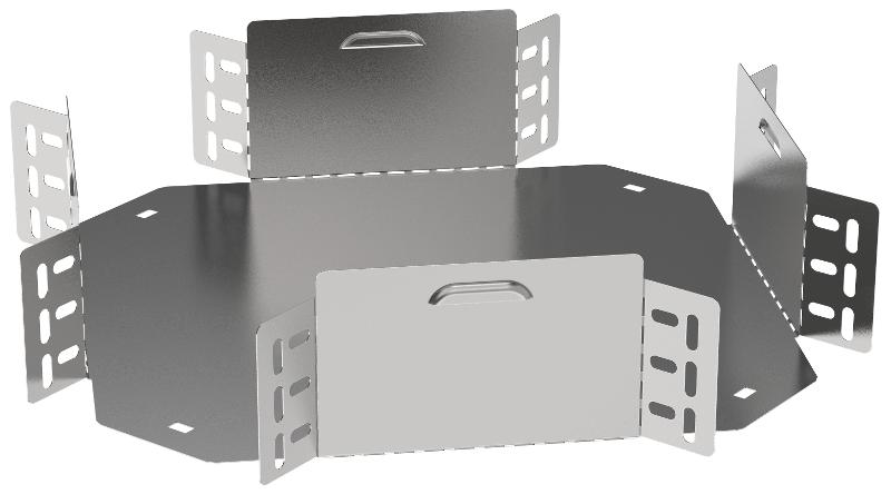 ESCA 3 Крестовина 100х150-0,6 | ES3-KR-100-150-06 | IEK — миниатюра 1