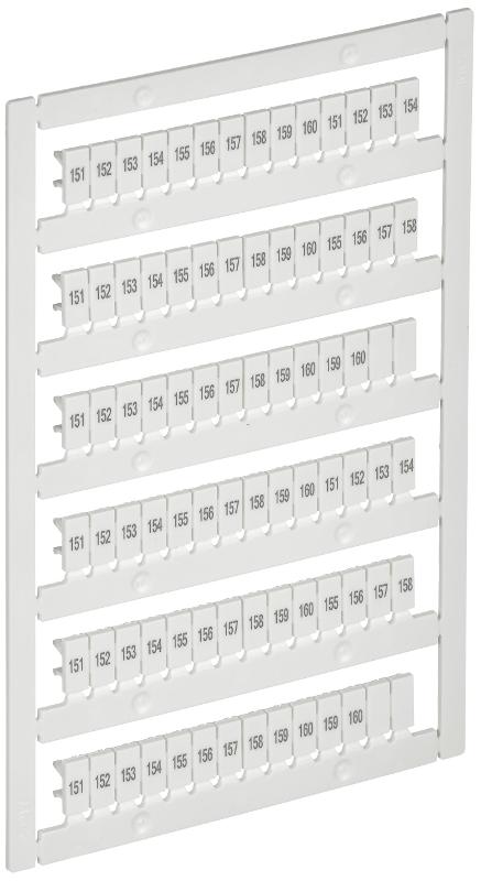 ARMAFIX Маркер для CTS/CP 2,5мм2 с символами "151-160"  | AF-CT10D-M-D25-16 | IEK (ИЭК) — IEK (ИЭК)