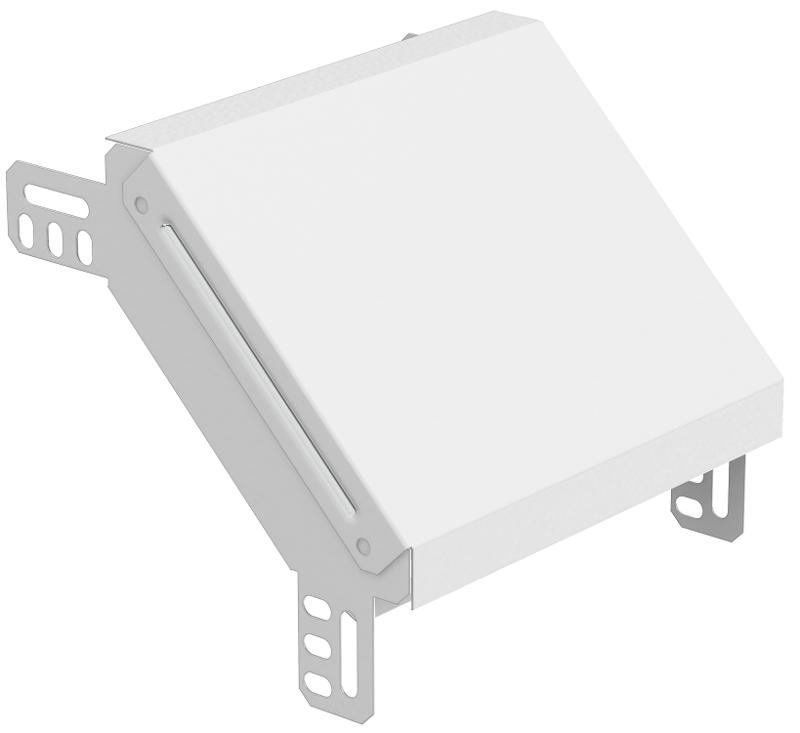 ESCA Поворот верт. внеш. 90град 50х300мм RAL 9016 | CLP1NR-050-300 | IEK - ( ротация на ES5-PV-90-050-300-08-RGA ) — IEK (ИЭК)