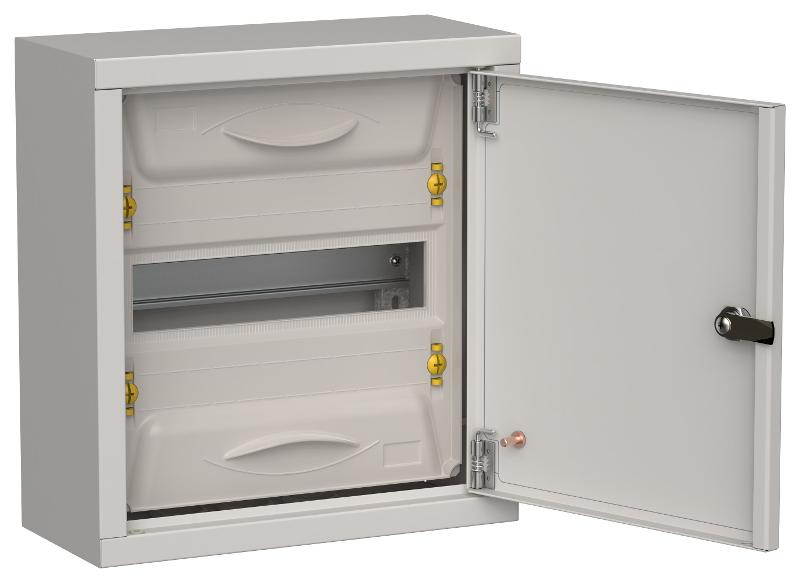 TITAN 5 Корпус металлический ЩРн-12 (1х12) 335х310х140 IP31 сер | TI5-50-N-012-31-7035 | IEK — IEK (ИЭК)