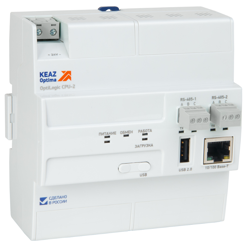 Модуль процессорный OptiLogic L-CPU-2-M| 293071 | КЭАЗ — КЭАЗ (Курский электроаппаратный завод)