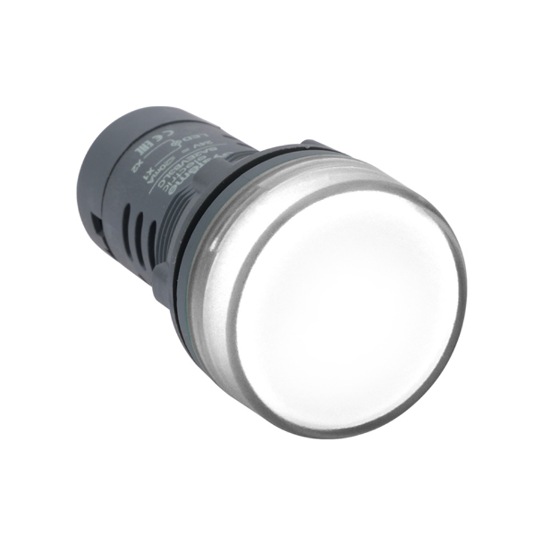 Сигнальная лампа SB7 моноблочная 22мм белая LED 220В AC/DC | SB7EV07MPU | SE — Systeme Electric