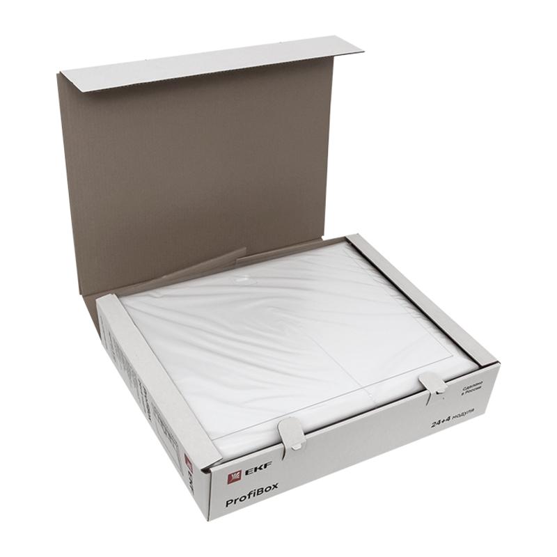 Щит слаботочный встраиваемый "ProfiBox" (ВхШхГ) 513х403х105мм IP41 PROxima | profibox-m-24+4 | EKF — миниатюра 4