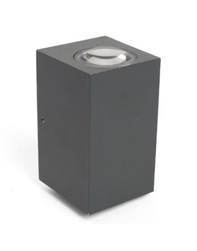 Светильник уличный светодиодный, 2*5W, 800Lm, 4000K, серый DH055 | 48488 | FERON — фото 1 | Sento