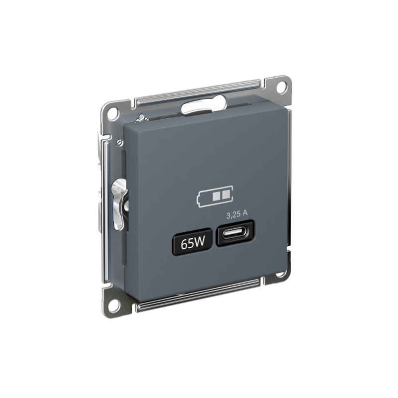 AtlasDesign Грифель USB Розетка тип-C 65W высокоскоростной заряд QC PD | ATN000727 | SE — миниатюра 1