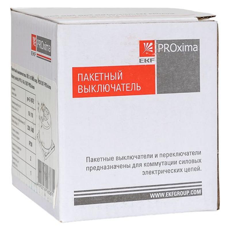 Пакетный выключатель ПВ 2-16 М3 кар. IP30 EKF PROxima | pv-2-16-2 | EKF — миниатюра 14