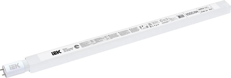 Лампа светодиодная LED T8 линейная 10Вт 1000Лм 230В 6500К G13 IEK | LLE-T8R-10-230-65-G13 | IEK — IEK (ИЭК)