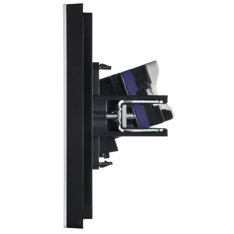 FORTE&PIANO Розетка комп. RJ45 кат.6 FP231M белый | FP-K10-2-M-K01 | IEK — миниатюра 4