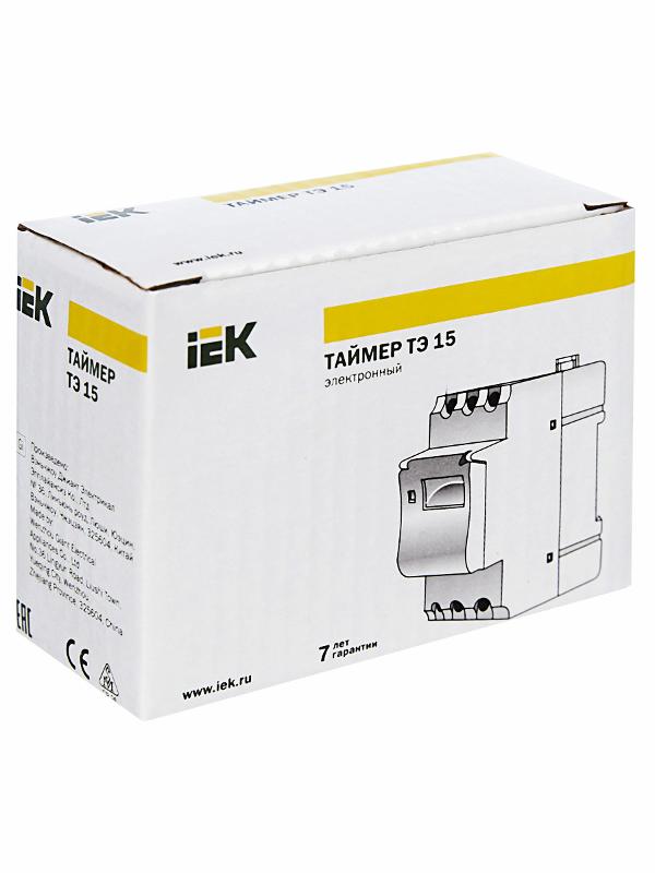 Таймер ТЭ15 цифровой 16А 230В на DIN-рейку  | MTA10-16 | IEK — миниатюра 11