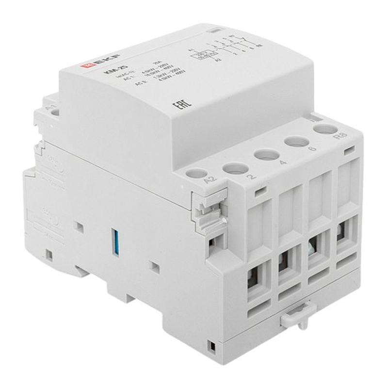 Контактор модульный КМ 25А 3NО+NC (3 мод.) EKF PROxima | km-3-25-31 | EKF — миниатюра 13
