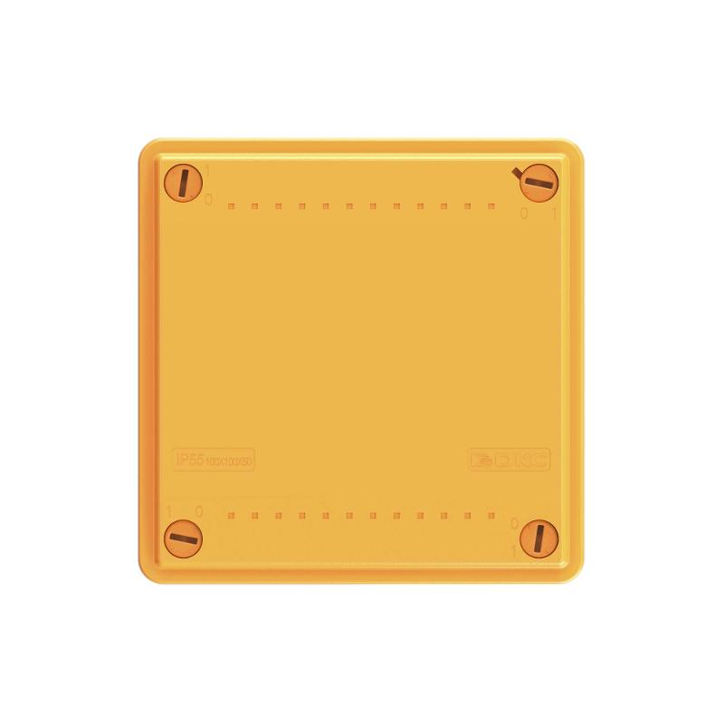 Коробка распределительная пластиковая FS огн., IP56,100х100х50мм, 6р, 450V,6A, 4мм.кв с гладкими стенками и клеммниками | FSB10604 | DKC — миниатюра 7