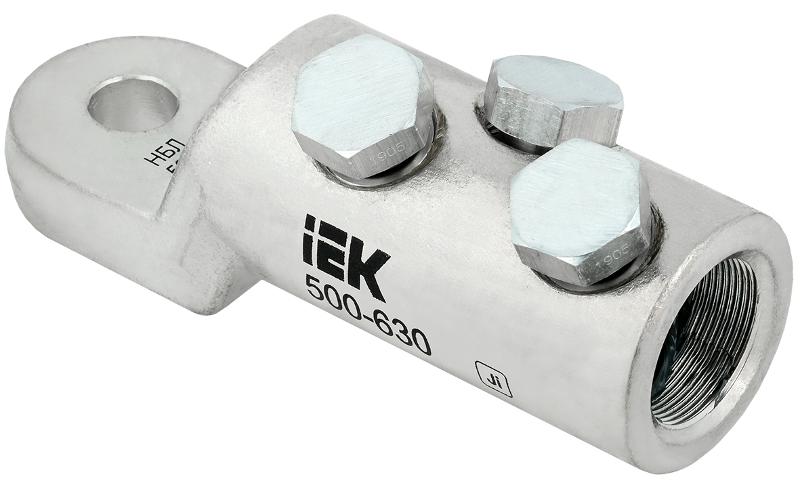 Наконечник болтовой луженый НБЛ 500-630-16/3 35кВ | UNB11-500-630-03-35 | IEK — IEK (ИЭК)