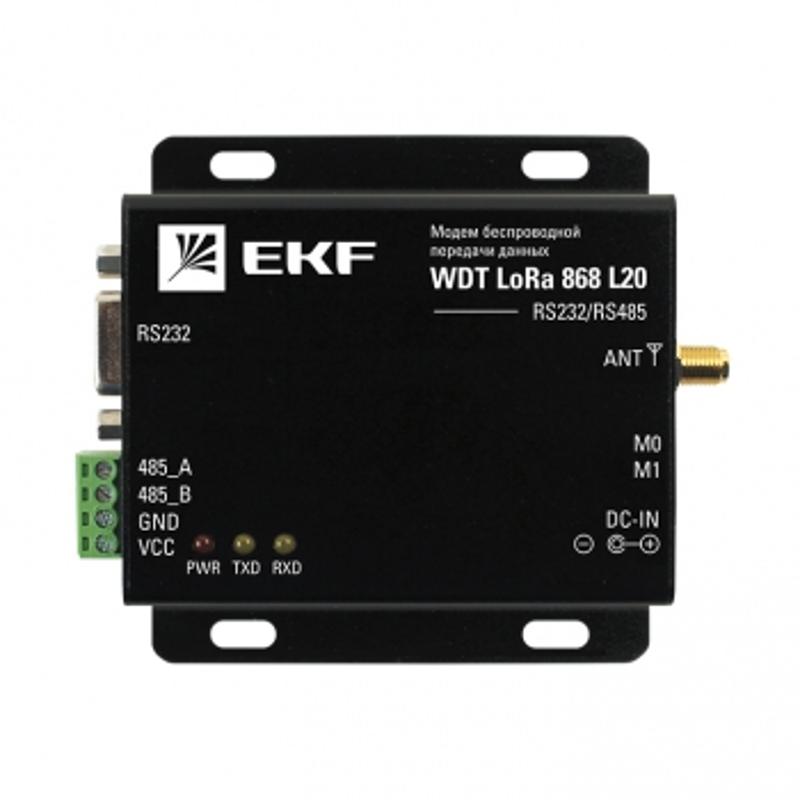 Модем беспроводной передачи данных WDT LoRa 868 L20 PROxima | wdt-L868-20 | EKF — EKF