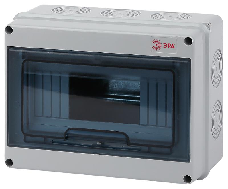 Бокс пластиковый навесной KMPN8   8 мод. IP65 | Б0046405 | ЭРА — ЭРА (Энергия света)