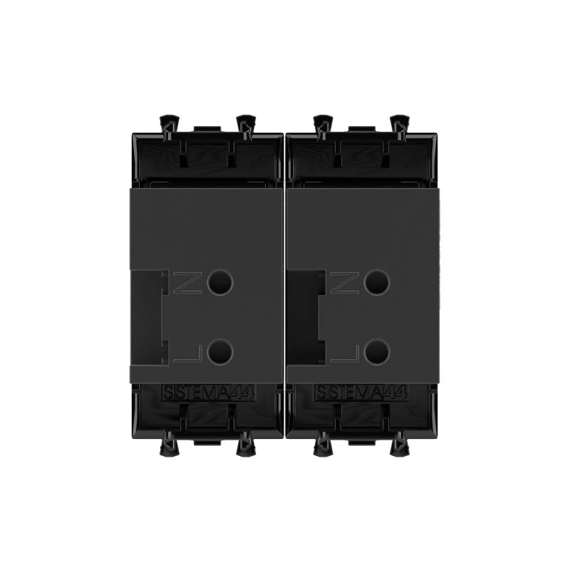 USB зарядное устройство "Черный квадрат", "Avanti", 2.1А, 2 мод. | 4402542 | DKC — миниатюра 2