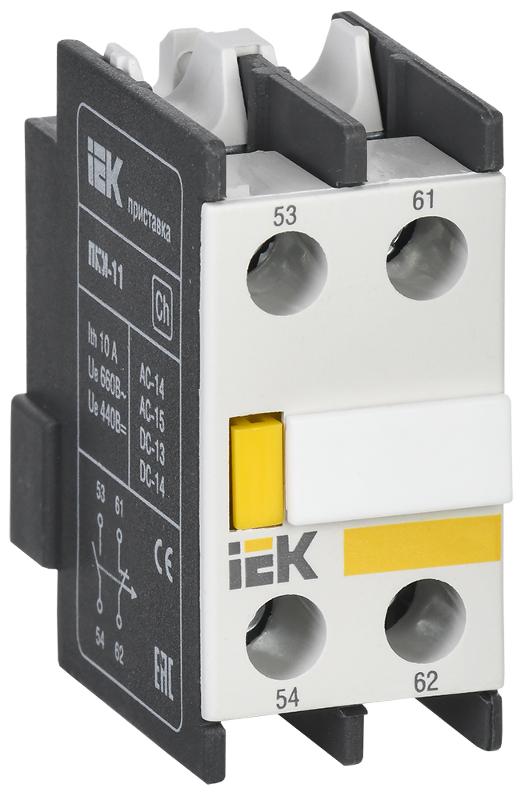Приставка ПКИ-11 доп. контакты 1з+1р   | KPK10-11 | IEK — IEK (ИЭК)