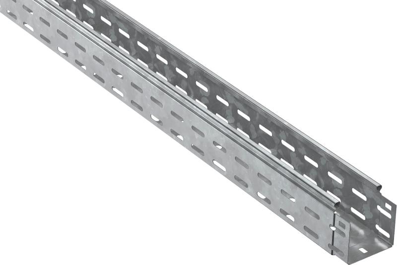 ESCA Лоток перфорированный 80х80х3000 HDZ | CLP10-080-080-3-M-HDZ | IEK - ( ротация на ES5-12-080-080-3-07-HDZ ) — IEK (ИЭК)